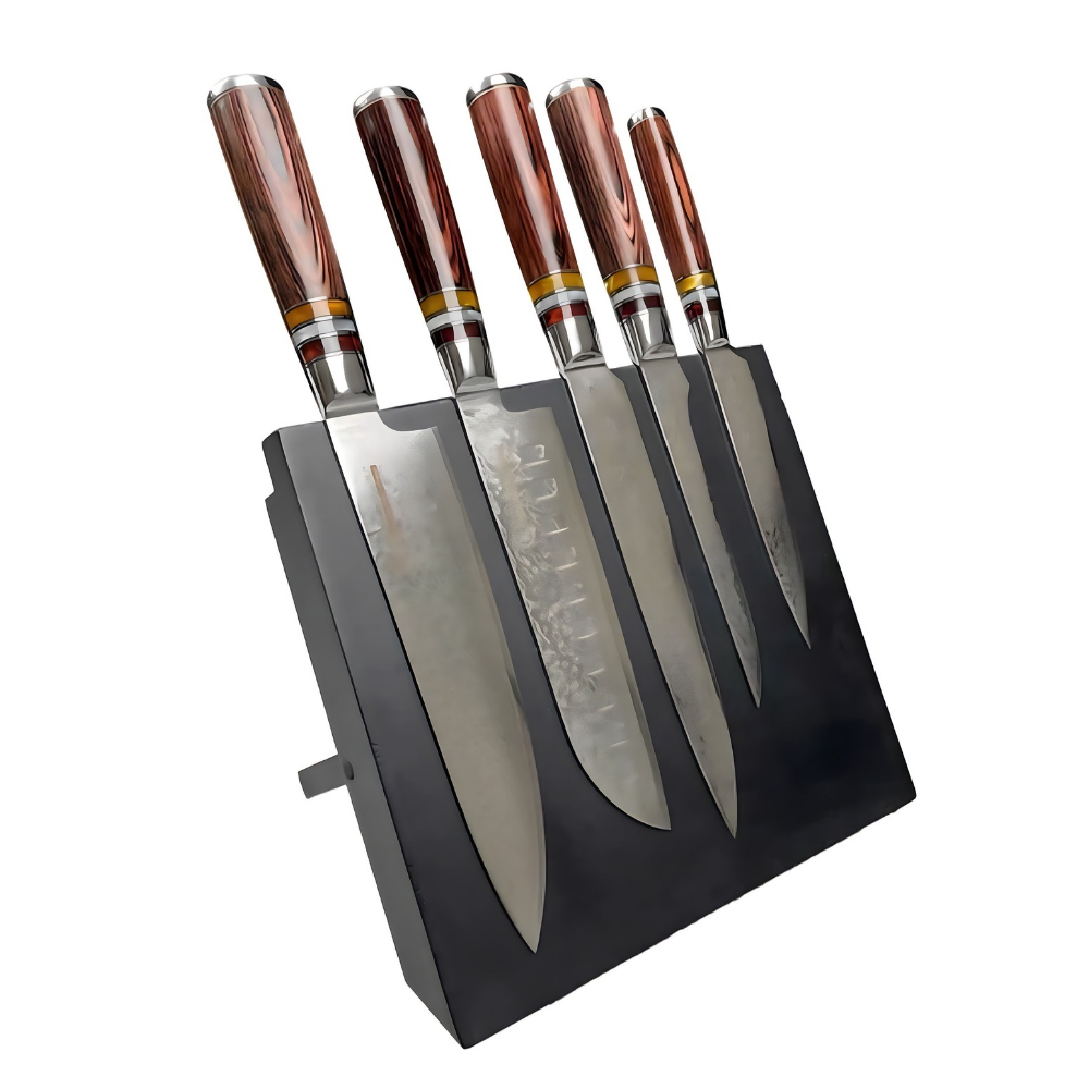 Magnetic knife block