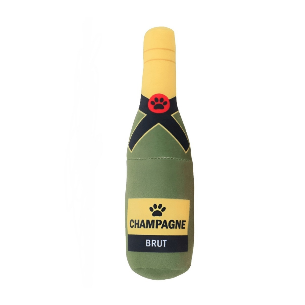 Dog toy, Squeaky dog (champagne)