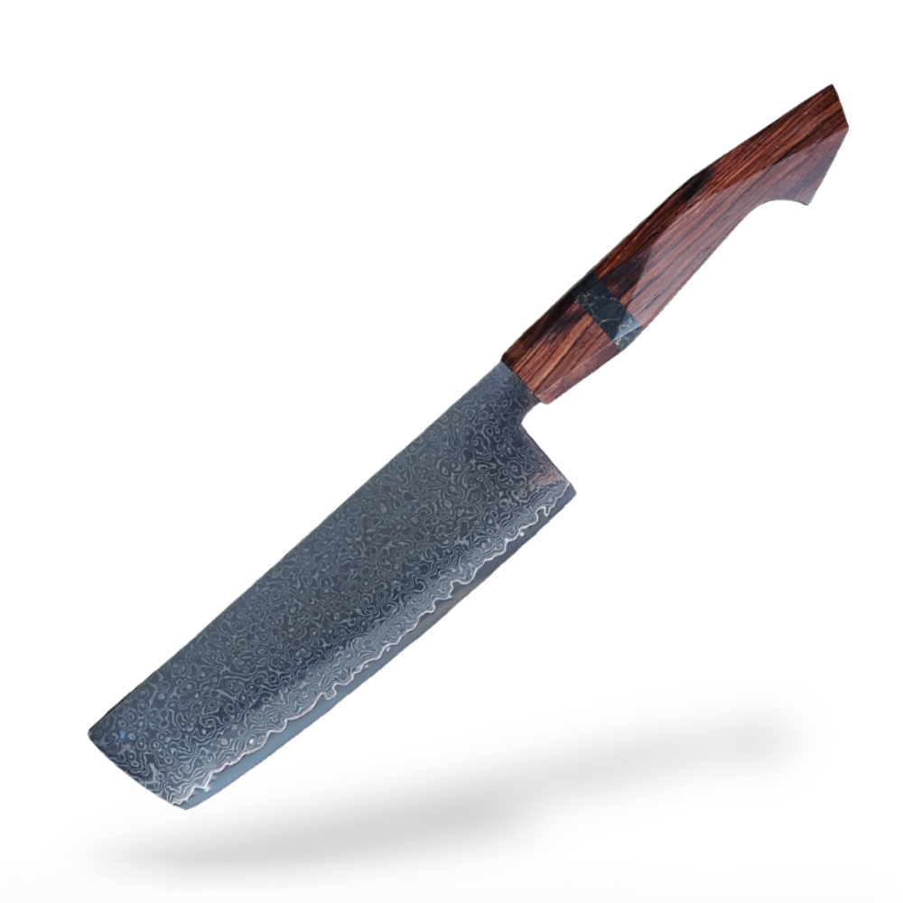 Japanese Nakiri 7", Sandalwood (Vegetable)