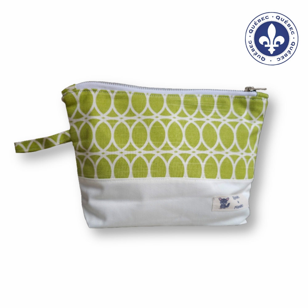 Trousse à cosmétiques 100% Québec