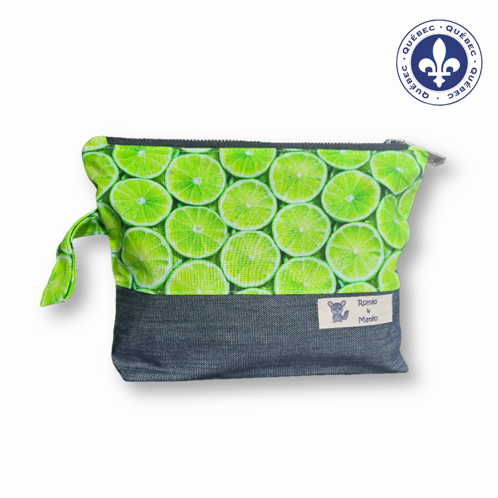 Trousse à cosmétiques fait à la main