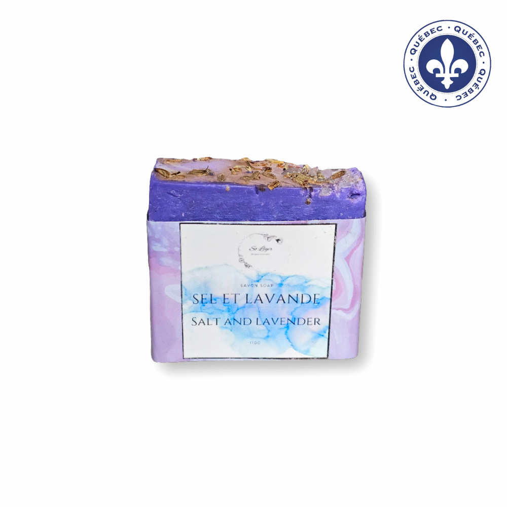Vegan soap - lavender and sea salt