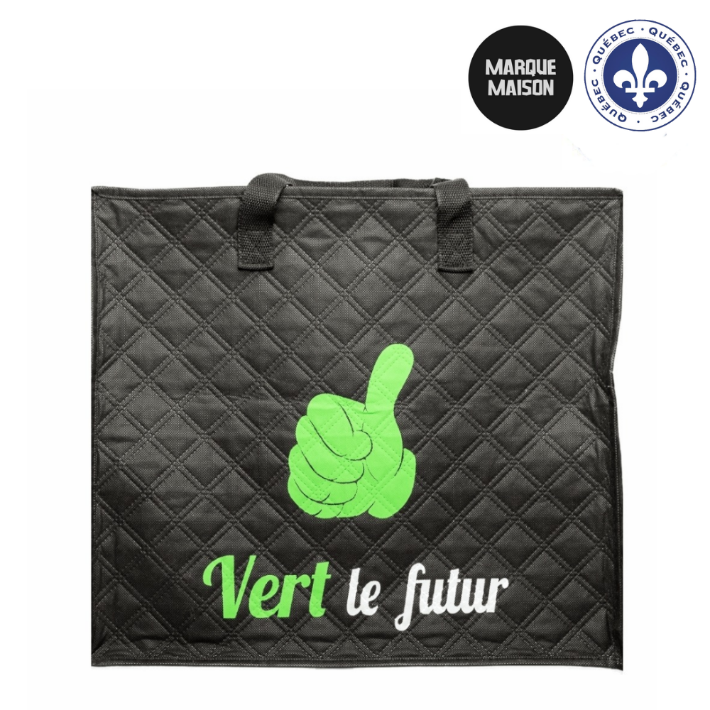 Large utility bag with zipper