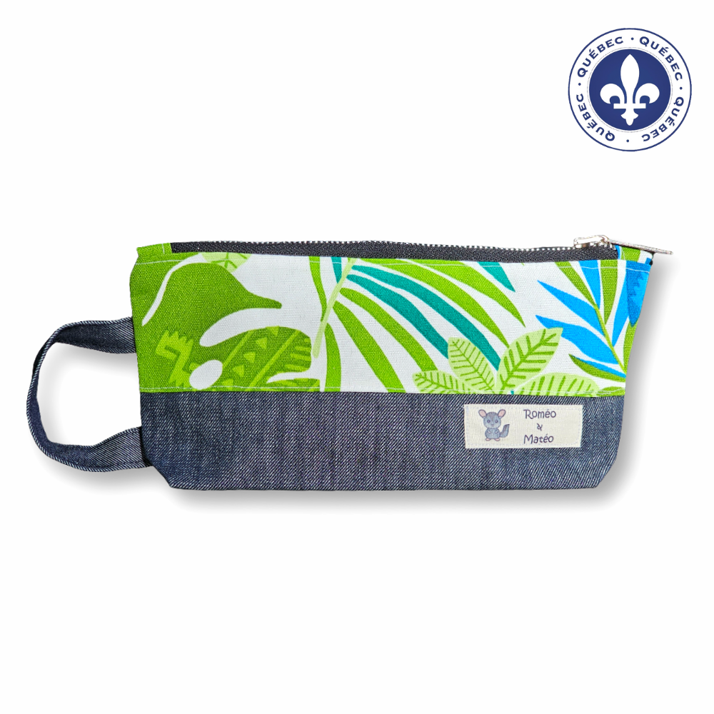 Étui à crayons Fait à la main 100% Quebec