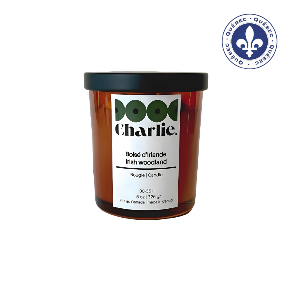 Irish Woods Candle, Organic Soy Wax, 35H