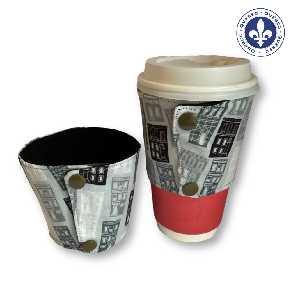 Manchon pour breuvage chaud réutilisables