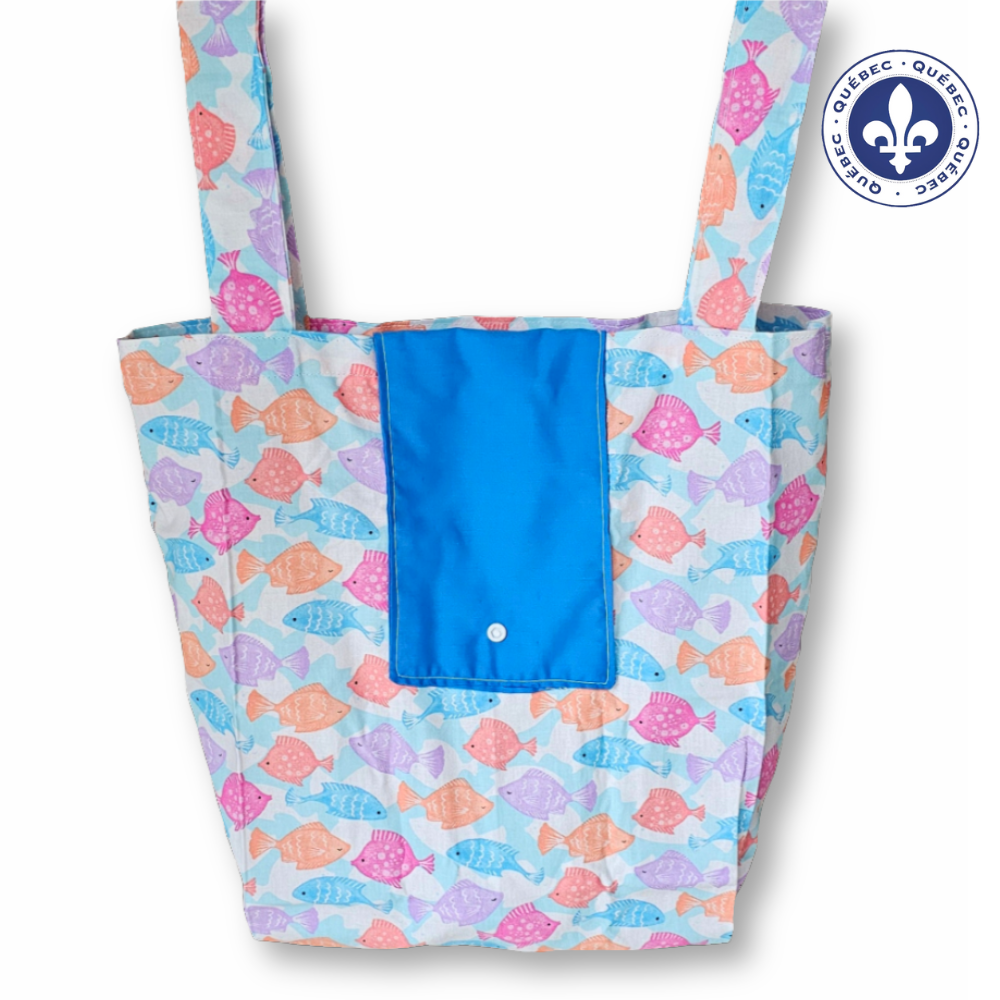 Sac de courses avec une pochette