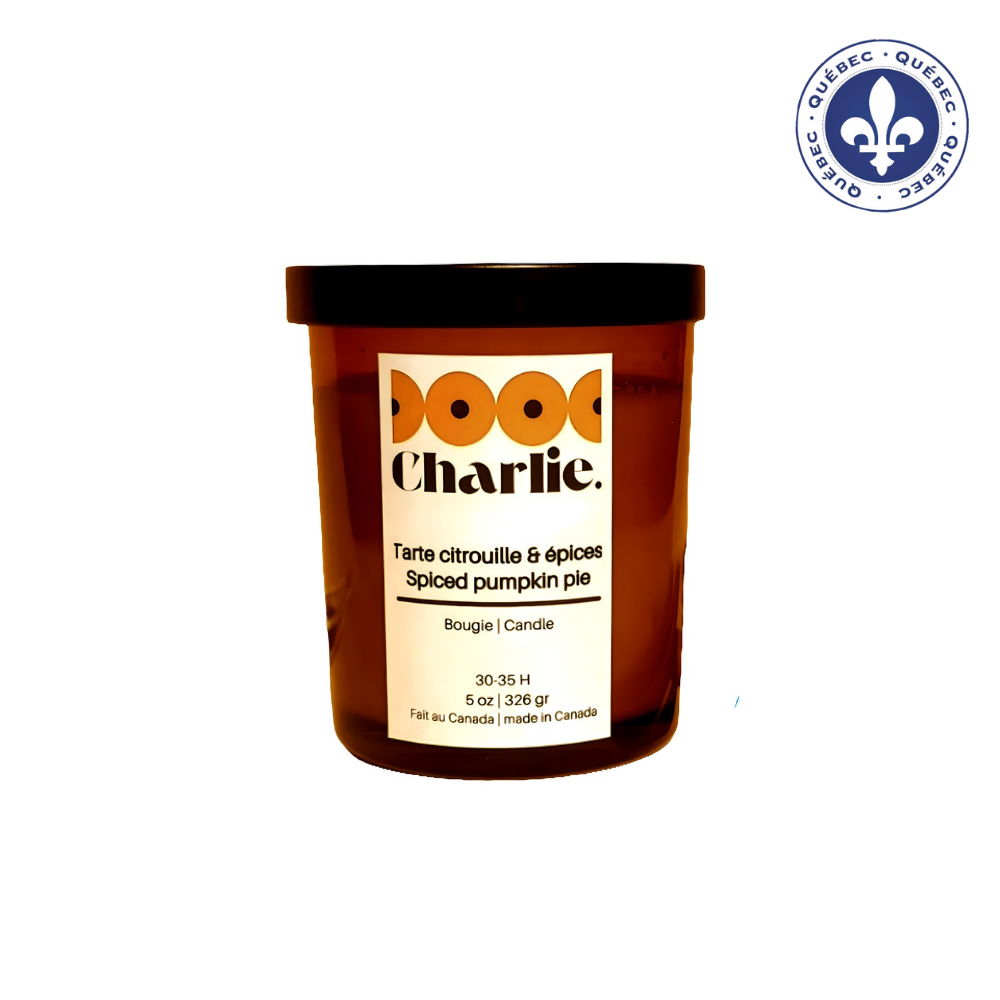 Pumpkin Pie Candle, Organic Soy Wax, 35H