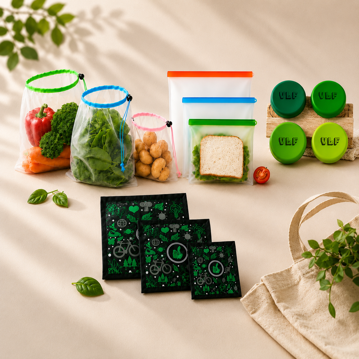 Ensemble Cuisine zéro déchet