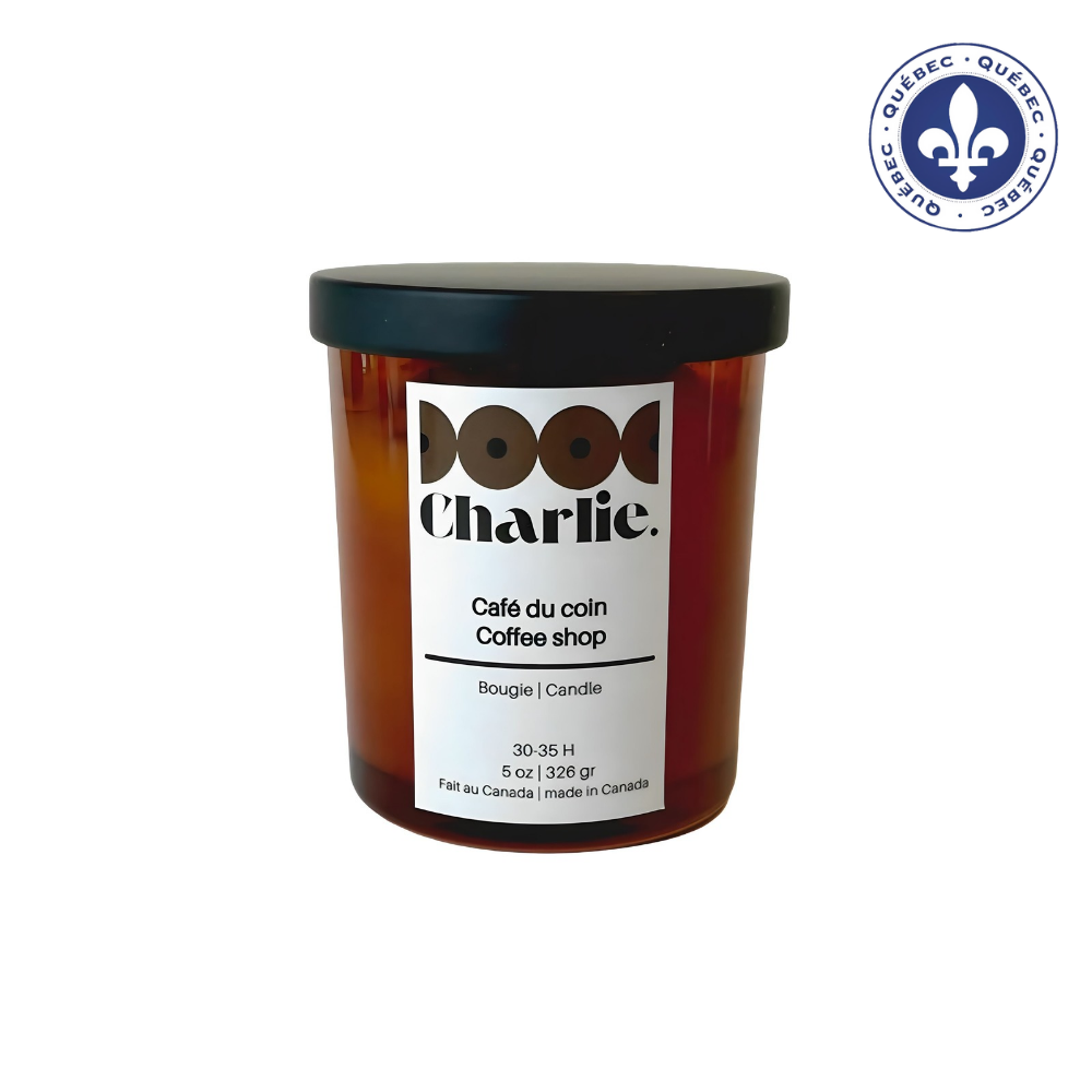 Corner Coffee Candle, Organic Soy Wax, 35H