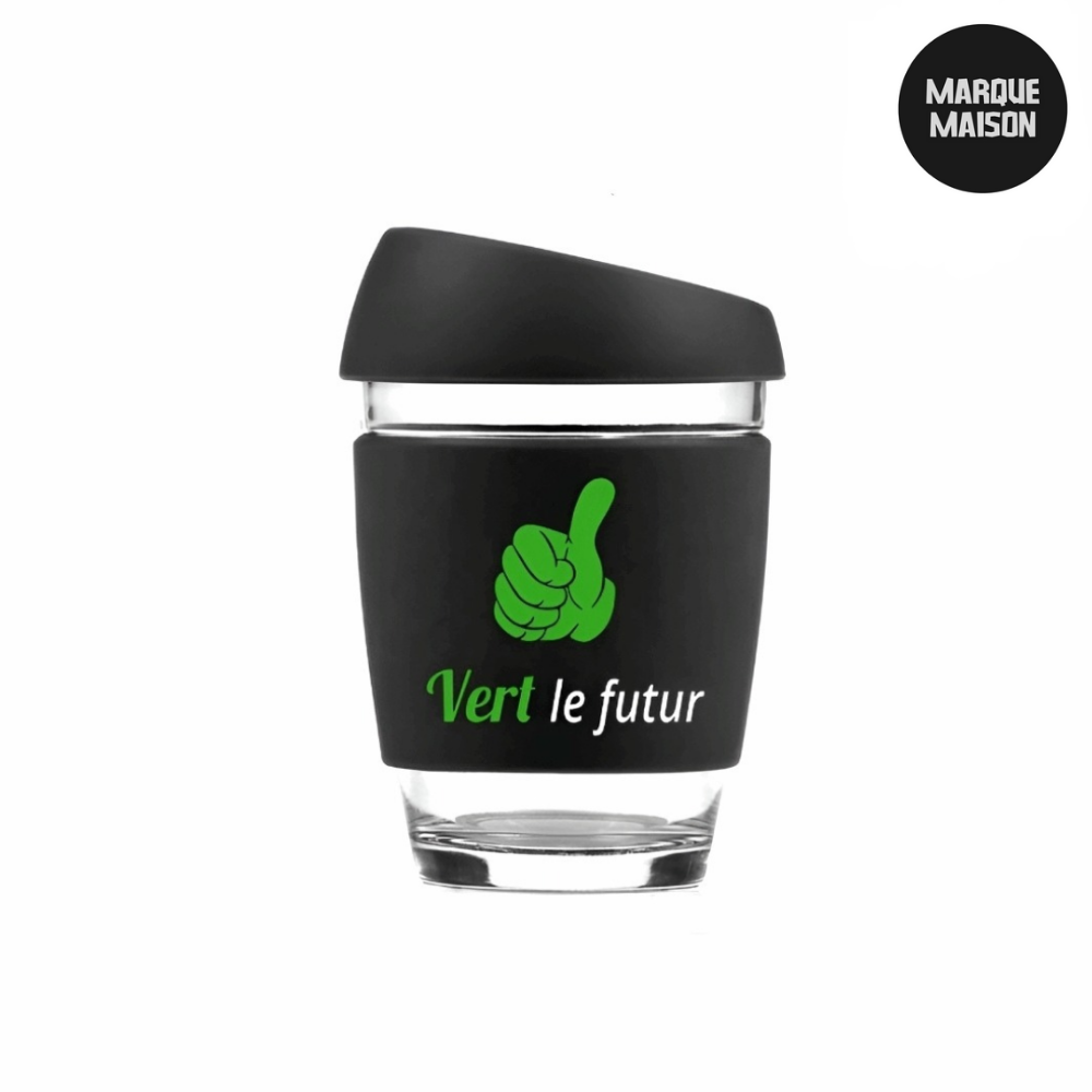 Tasse à café en verre, 350 ml