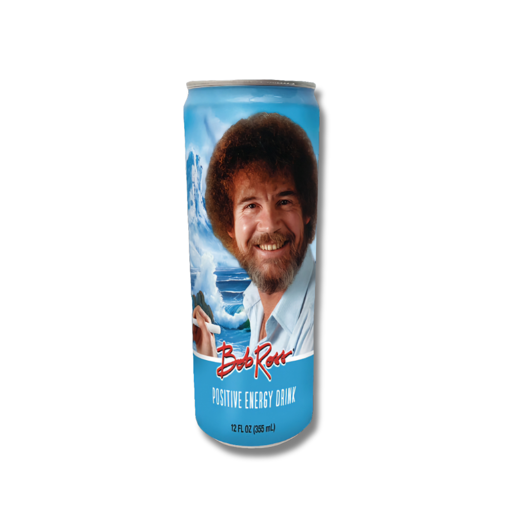 Boisson énergisante, Bob Ross - Baies pétillantes - 355 ml