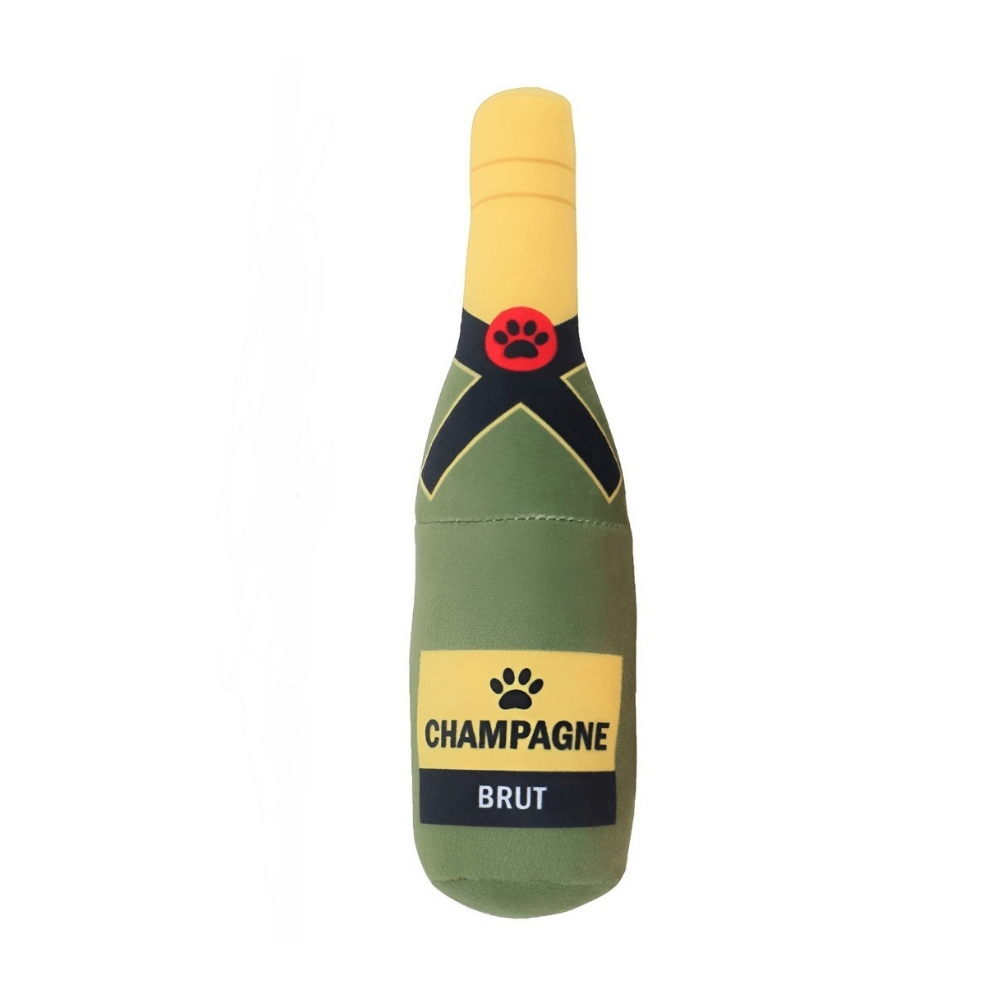 Dog toy, Squeaky dog ​​(champagne)