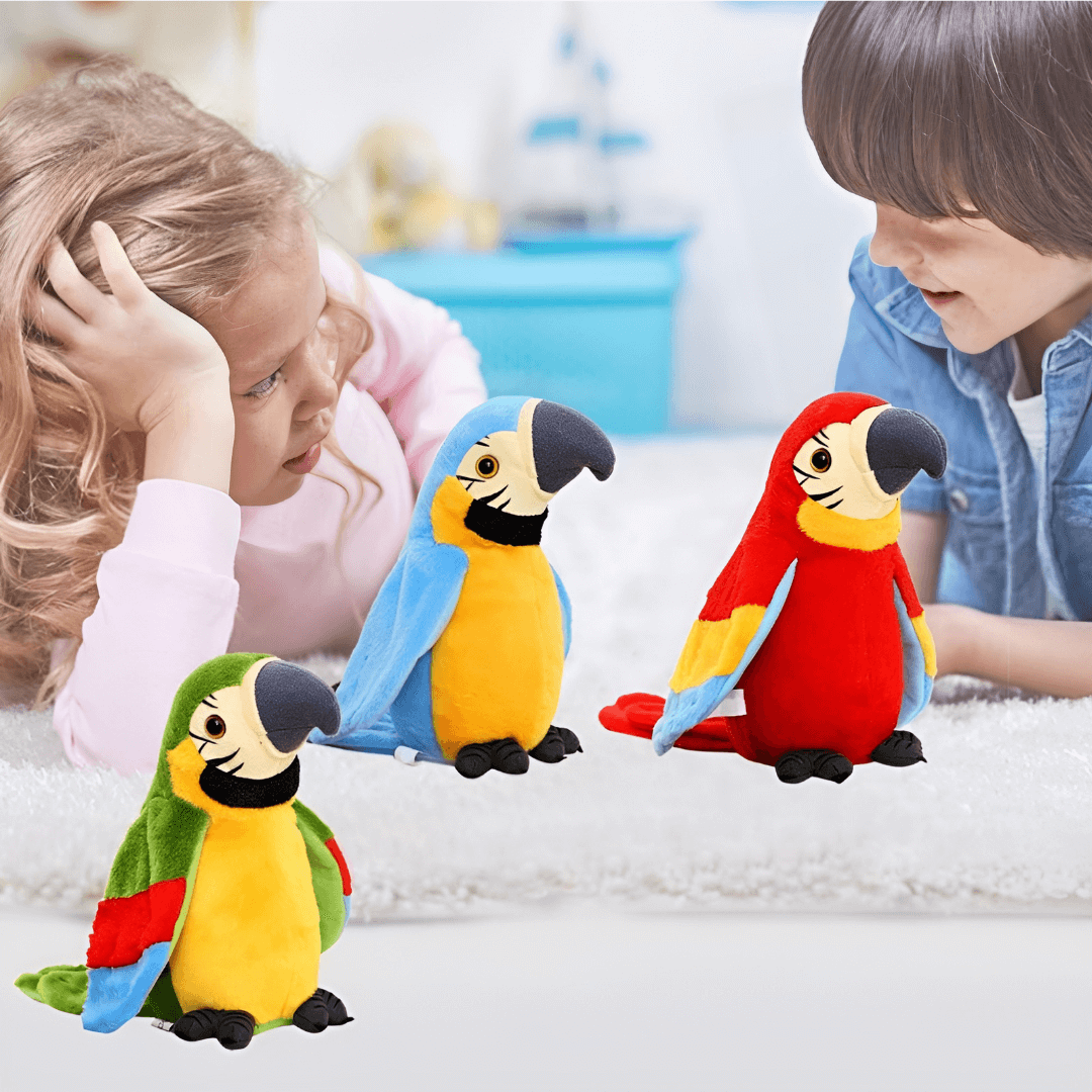 3 parrot talking toys for baby - jouet parlant perroquet pour bébé