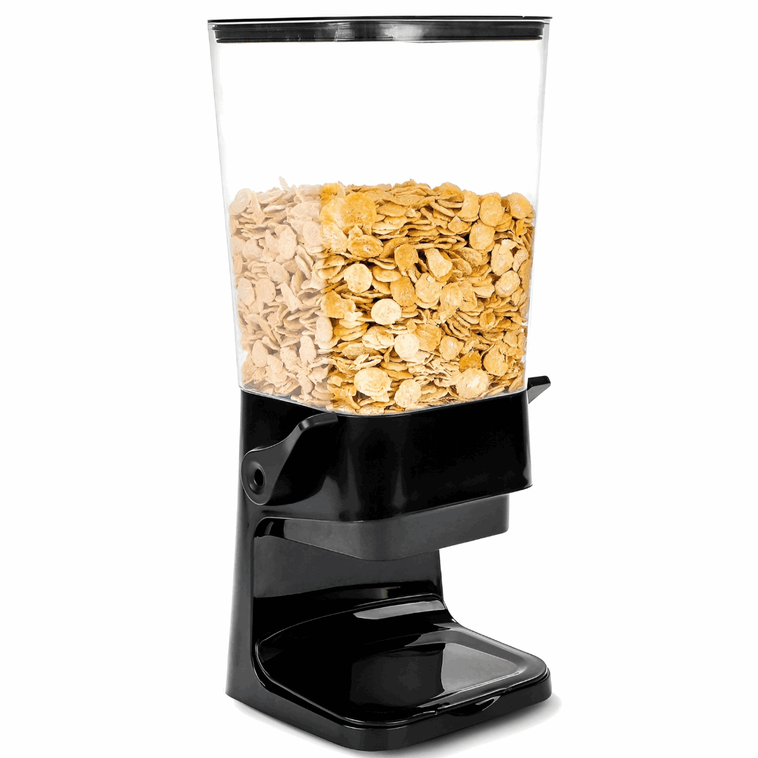 black cereal dispenser - Vlf Shop - distributeur de céréale noir