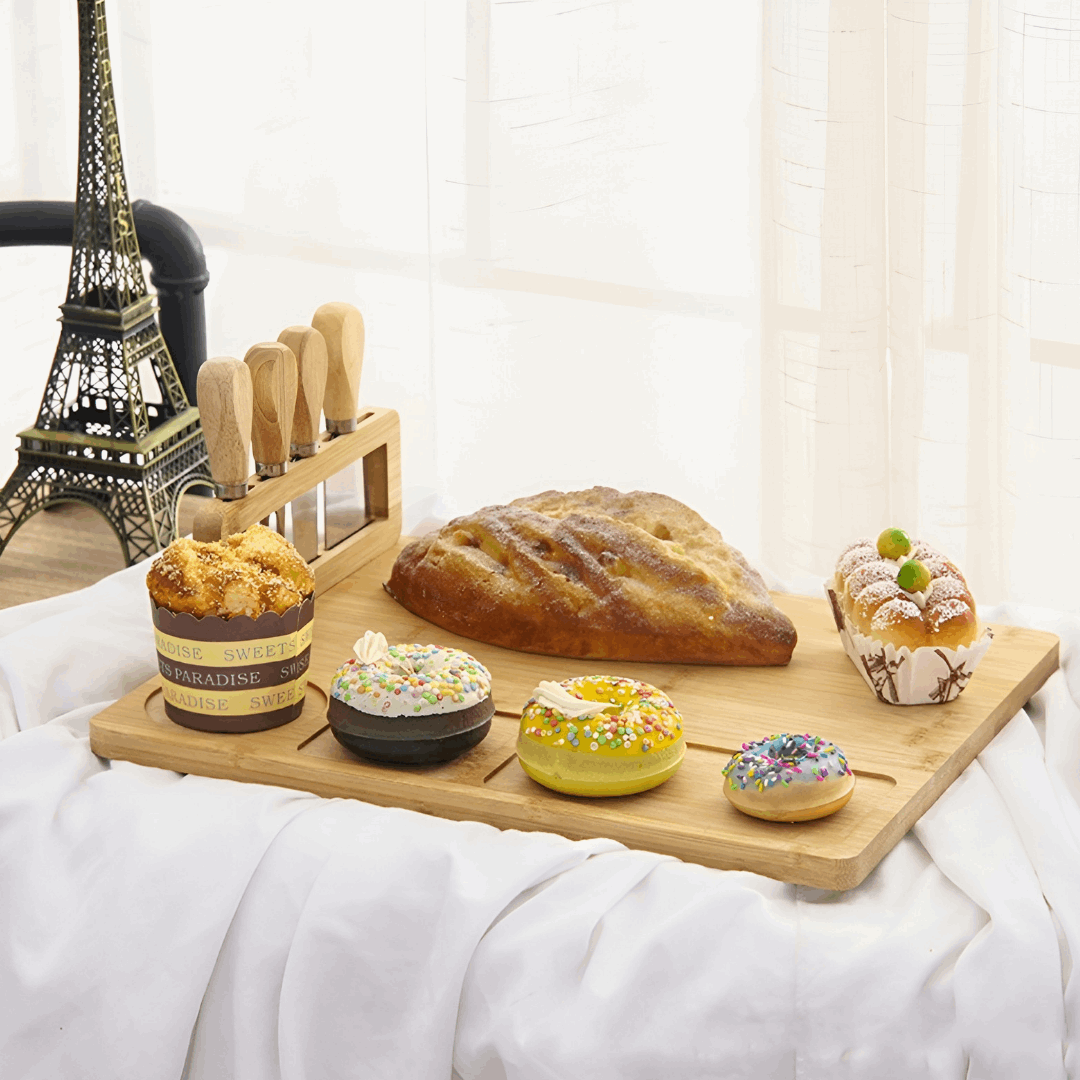 bamboo cheese board - plateau de fromage