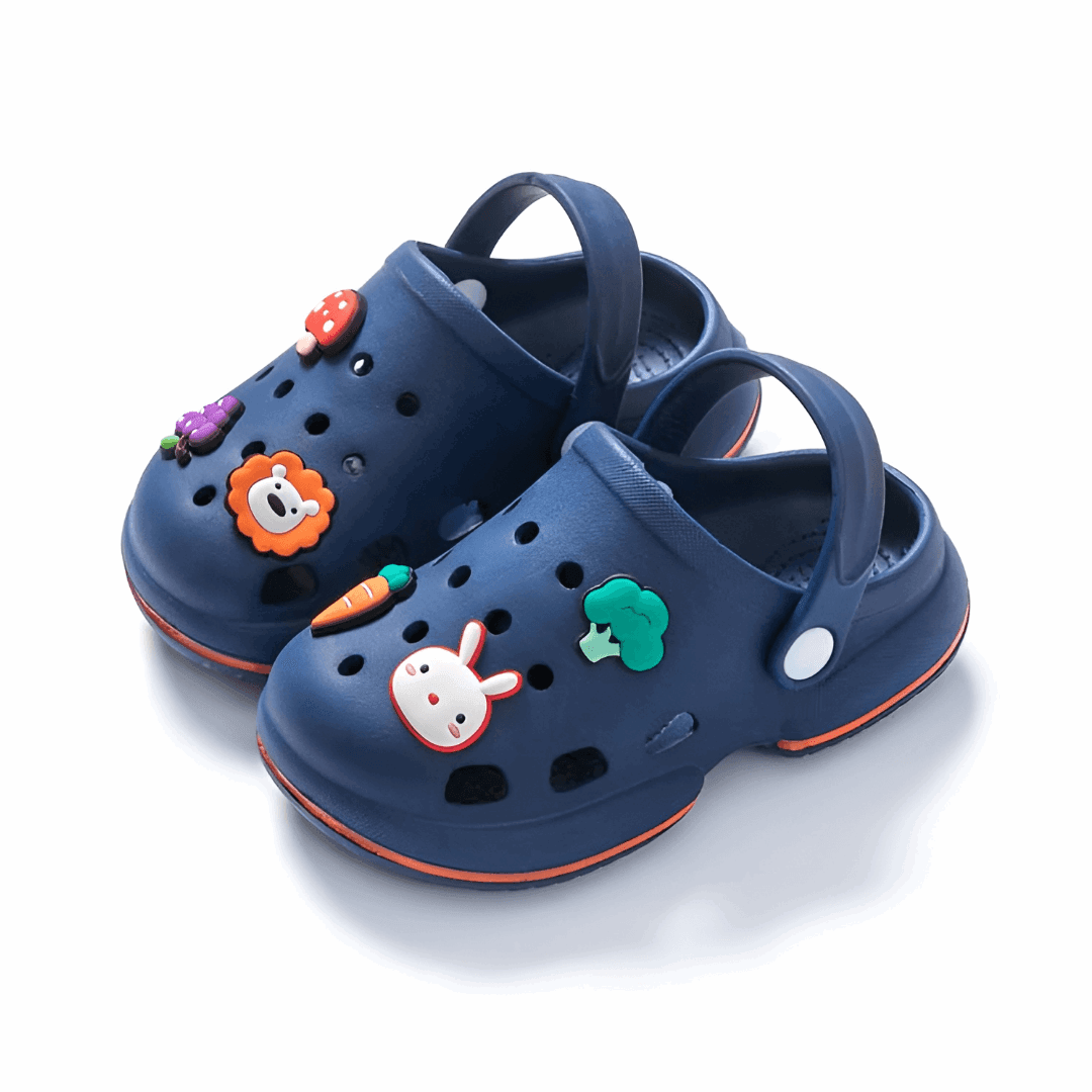 blue croc for baby - sandales pour bebe bleu