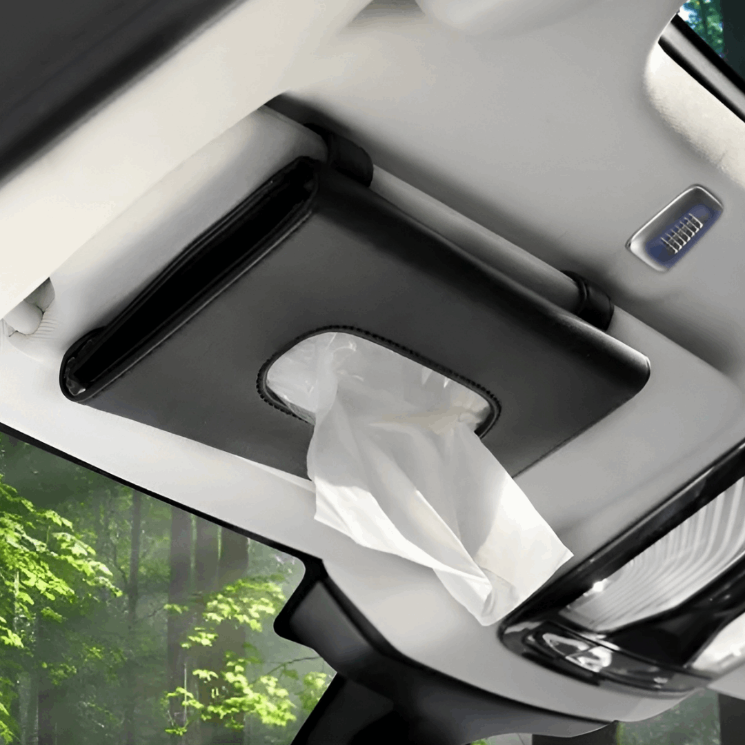 car tissue holder - support à kleenex pour voiture