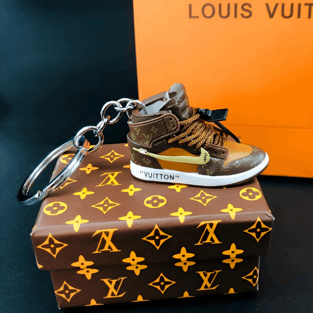 key ring sneakers louis vuitton - porte clé