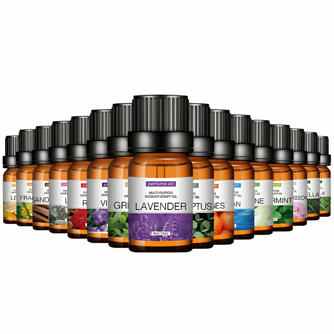 essential oil multiple - huiles essentiels variés