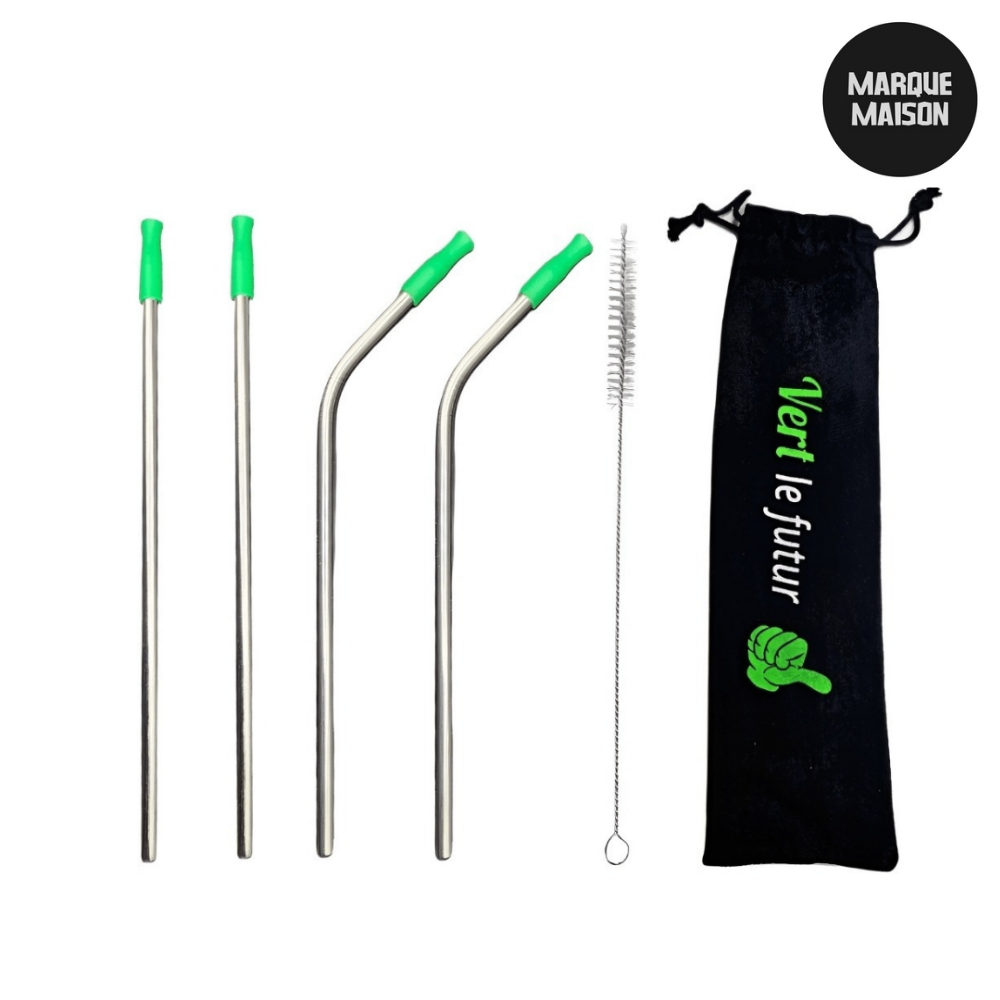 Stainless Steel Straw Set