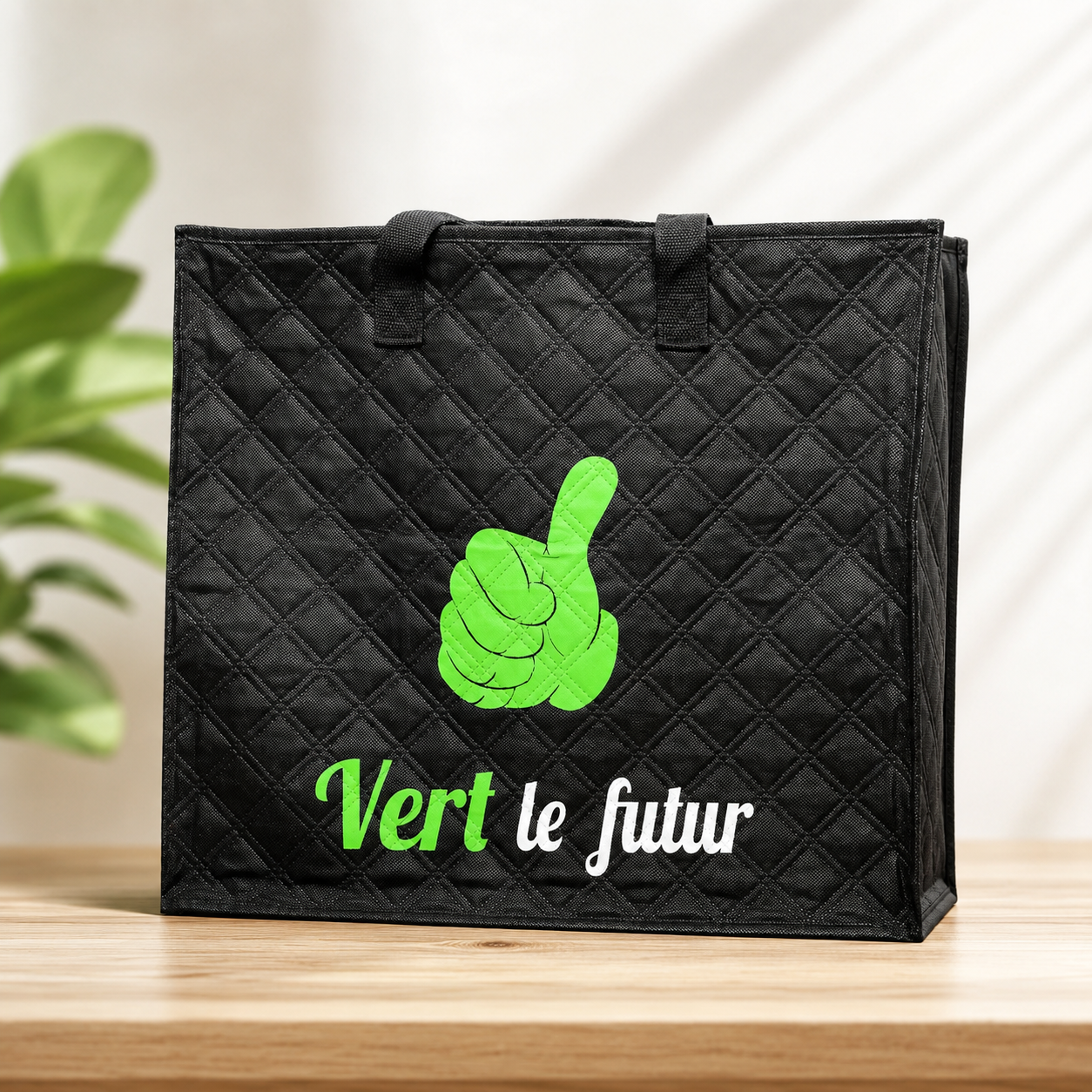 Large utility bag with zipper